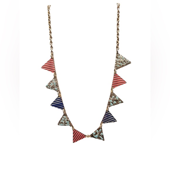 𝔾𝕆𝕃𝔻 𝕋𝕆ℕ𝔼 Flag String Necklace - Picture 2 of 8